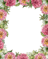 bloemen plein kader met dahlia. png