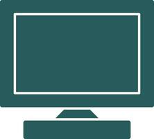 Monitor Screen Vector Icon Design