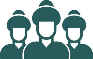Teamwork Vector Icon Design