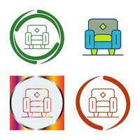 Armchair Vector Icon