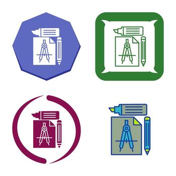 Study Tools Vector Icon