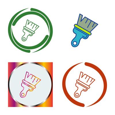 Paint Brush Vector Icon