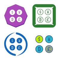 Currency Symbols Vector Icon