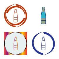 Beer Bottle Vector Icon