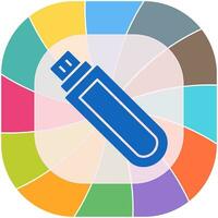 Unique USB Drive Vector Icon