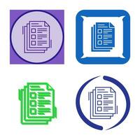 Notes Vector Icon