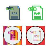 RAR Vector Icon