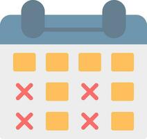 Calendar Date Vector Icon Design