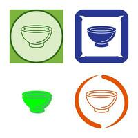 Bowl Vector Icon