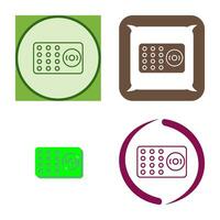 Unique Ring Alarm Vector Icon