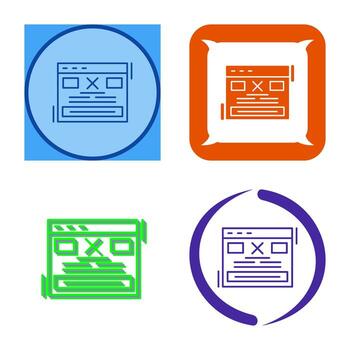 Error Vector Icon
