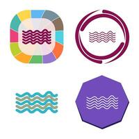 Magnetic Waves Vector Icon