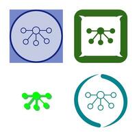 Nodes Vector Icon