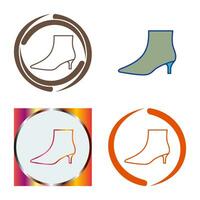 Boots with Heels Vector Icon