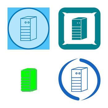 Server Network Vector Icon