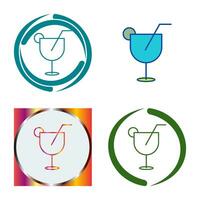 Unique Drinks Vector Icon