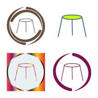 Unique Stool Vector Icon