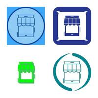 Online Shop Vector Icon