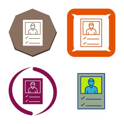 Ballot Vector Icon
