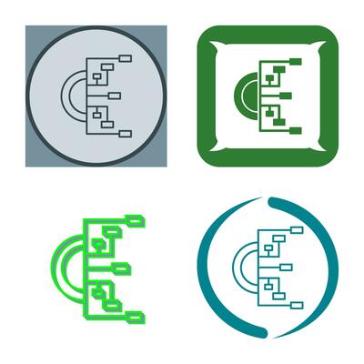 Flowchart Vector Icon