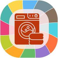 Washing Machine Vector Icon