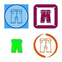 icono de vector de pantalones