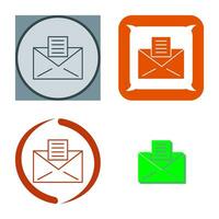 Email Documents Vector Icon