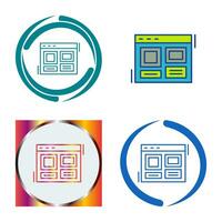 Layout Vector Icon