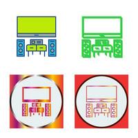 Home Theater Vector Icon