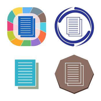 Document Vector Icon