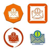 icono de vector de correo electrónico