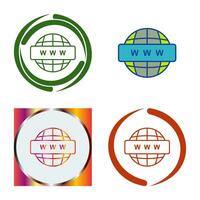 World Wide Web Vector Icon