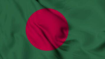 Bangladesh flag animation for background in 4k. Happy independence day national flag waving. Patriotism symbol. Flag motion graphics. Flag moving video