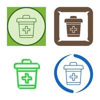 Dustbin Vector Icon