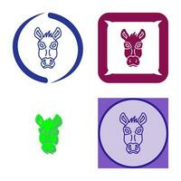 Donkey Vector Icon