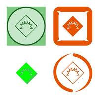 Danger of Welding Flash Vector Icon