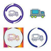 Cargo Truck Vector Icon