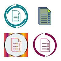 Data Files Vector Icon