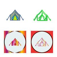 Tent Vector Icon