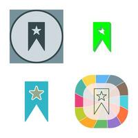 Unique Bookmarking Services Vector Icon