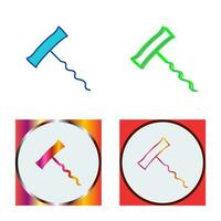 Unique Corkscrew Vector Icon