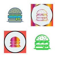 Hamburger Vector Icon