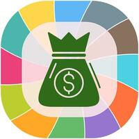 Money Bag Vector Icon