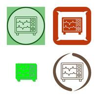 Heart Rate Monitor Vector Icon