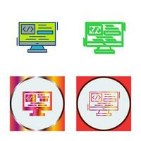 Coding Vector Icon