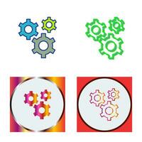 Gears Vector Icon