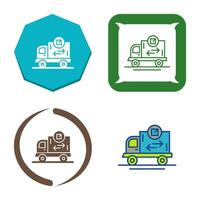 Delivery Truck Vector Icon