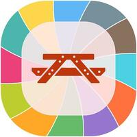 Picnic of Table Vector Icon