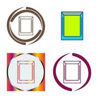 Unique Frame Vector Icon