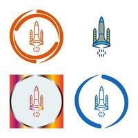 Space Shuttle Vector Icon